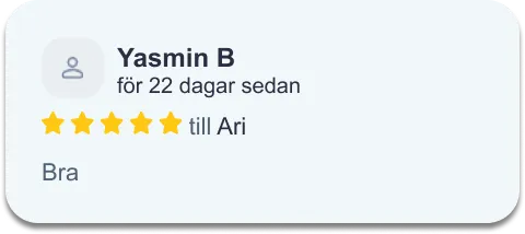 Recension från Bokadirekt: Yasmin B.