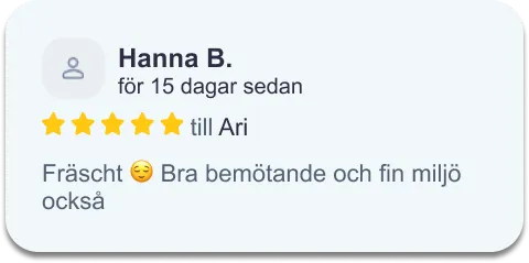 Recension från Bokadirekt: Hanna B.